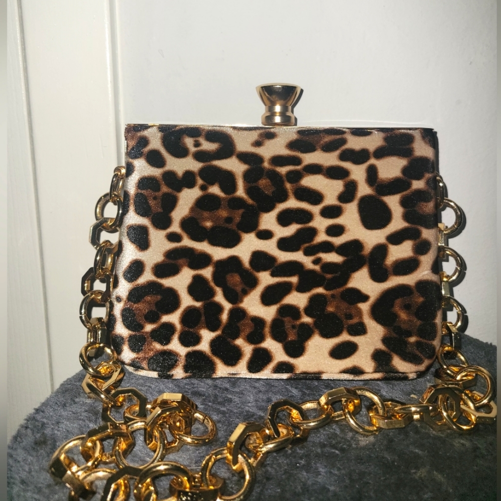 SALE Gorgeous TopShop Leopard Print Purse, Clutch